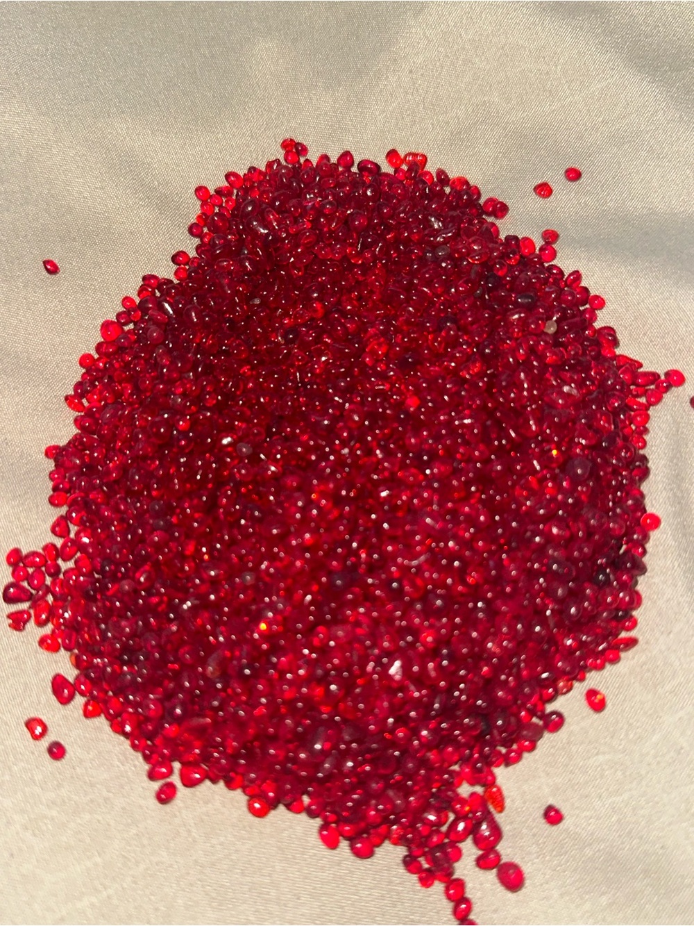 150g Natural Red Lazurite Chips - Home Accents